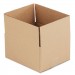 Genpak UFS12106 Fixed-Depth Shipping Boxes, Regular Slotted Container (RSC), 12" x 10" x 6", Brown Kraft, 25/Bundle