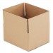 Genpak UFS12106 Fixed-Depth Shipping Boxes, Regular Slotted Container (RSC), 12" x 10" x 6", Brown Kraft, 25/Bundle