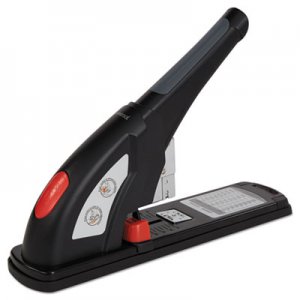 Universal UNV43048 Heavy-Duty Stapler, 200-Sheet Capacity, Black/Graphite/Red