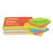 Universal UNV35612 Self-Stick Note Pads, 3 x 3, Assorted Neon Colors, 100-Sheet, 12/Pack