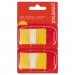 Universal UNV99006 Page Flags, Yellow, 50 Flags/Dispenser, 2 Dispensers/Pack