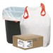 Draw 'n Tie 1DK200 Heavy-Duty Trash Bags, 13gal, .9mil, 24.5 x 27 3/8, White, 200/Box