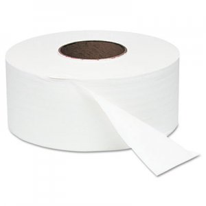 Windsoft WIN202 Jumbo Roll Bath Tissue, Septic Safe, 2 Ply, White, 3.4" x 1000 ft, 12 Rolls/Carton