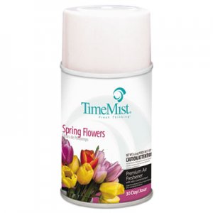 TimeMist TMS1042712EA Air Freshener Dispenser Refill, Spring Flowers, 6.6 oz, Aerosol