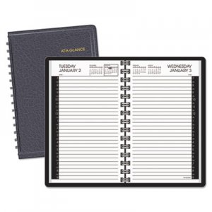At-A-Glance AAG7020705 Daily Appointment Book with 30-Minute Appointments, 4 7/8 x 8, White, 2016