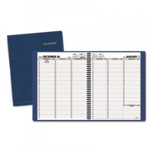 At-A-Glance AAG7095020 Weekly Appointment Book, 8 1/4 x 10 7/8, Navy, 2016-2017