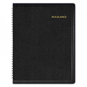 At-A-Glance AAG70950V05 Triple View Weekly/Monthly Appointment Book, 8 1/4 x 10 7/8, Black, 2017