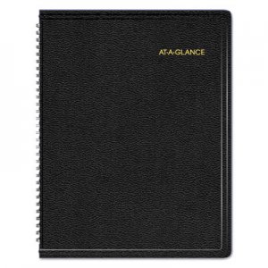 At-A-Glance AAG70950V05 Triple View Weekly/Monthly Appointment Book, 8 1/4 x 10 7/8, Black, 2017