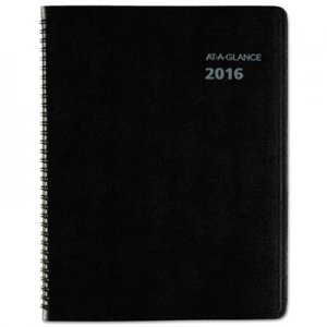 At-A-Glance AAG760605 QuickNotes Monthly Planner, 8 1/4 x 10 7/8, Black, 2016
