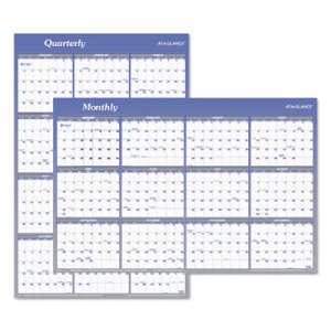 At-A-Glance A1102 Vertical/Horizontal Erasable Wall Planner, 24 x 36, 2016