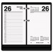 At-A-Glance AAGE717R50 Desk Calendar Refill, 3 1/2 x 6, White, 2016