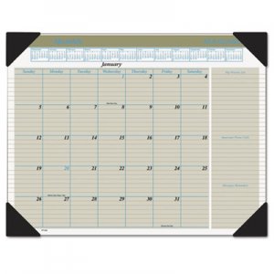 At-A-Glance HT1500 Executive Monthly Desk Pad Calendar, 22 x 17, Buff, 2016