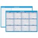 At-A-Glance AAGPM20028 Horizontal Erasable Wall Planner, 36 x 24, Blue/White, 2016