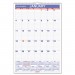 At-A-Glance AAGPM328 Monthly Wall Calendar with Ruled Daily Blocks, 15 1/2 x 22 3/4, White, 2016
