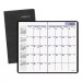 DayMinder AAGSK5300 Pocket-Sized Monthly Planner, 3 5/8 x 6 1/16, Black, 2015-2017