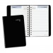 DayMinder AAGSK4400 Daily Appointment Book, 4 7/8 x 8, Black, 2016
