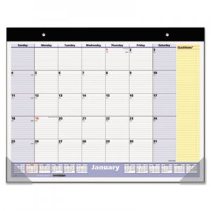 At-A-Glance AAGSK70000 QuickNotes Desk Pad, 22 x 17, 2016-2017