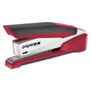 PaperPro 1117 inPOWER+ 28 Premium Desktop Stapler, 28-Sheet Capacity, Red/Silver