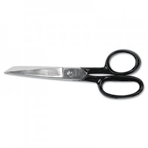 Clauss ACM10259 Hot Forged Carbon Steel Shears, 7" Long, 3.13" Cut Length, Black Straight Handle