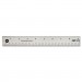 Westcott 10417 Stainless Steel Office Ruler With Non Slip Cork Base, 18