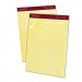 Ampad TOP20020 Gold Fibre Ruled Pad, 8 1/2 x 11 3/4, Canary, 50 Sheets, Dozen