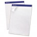 Ampad TOP20170 Recycled Writing Pads, 8 1/2 x 11 3/4, White, 50 Sheets, Dozen