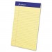 Ampad TOP20204 Perforated Writing Pad, Narrow, 5 x 8, Canary, 50 Sheets, Dozen