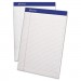 Ampad TOP20322 Perforated Writing Pad, 8 1/2 x 11 3/4, White, 50 Sheets, Dozen