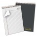 Ampad TOP20813 Gold Fibre Wirebound Writing Pad w/Cover, 8 1/2 x 11 3/4, White, Grey Cover