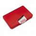 Carter's 21071 Felt Stamp Pad, 4 1/4 x 2 3/4, Red