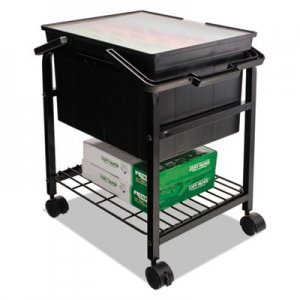 Advantus AVTFS2BHD Heavy-Duty File Shuttle, 17.13w x 14.25d x 20h, Black