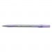 BIC BICGSMG11PE Round Stic Grip Xtra Comfort Ballpoint Pen, Purple Ink, 1.2mm, Medium, Dozen