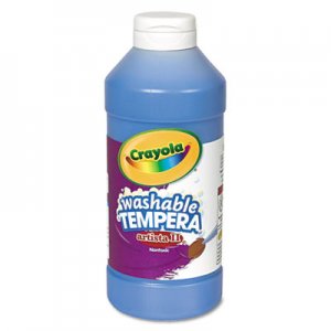 Crayola CYO543115042 Artista II Washable Tempera Paint, Blue, 16 oz