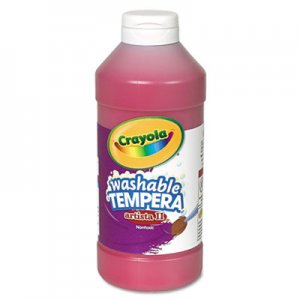 Crayola CYO543115038 Artista II Washable Tempera Paint, Red, 16 oz