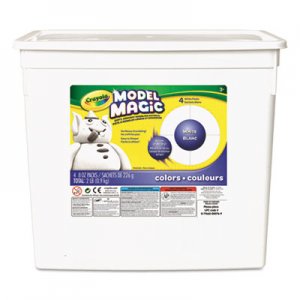 Crayola CYO574400 Model Magic Modeling Compound, 8 oz each packet, White, 2 lbs