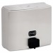 Bobrick BOB4112 ConturaSeries Surface-Mounted Liquid Soap Dispenser, 40 oz, 7 x 3.31 x 6.13, Stainless Steel Satin