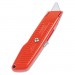 Stanley BOS10189C Interlock Safety Utility Knife w/Self-Retracting Round Point Blade, Red Orange