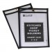 C-Line 46058 Shop Ticket Holders, Stitched, Both Sides Clear, 25", 5 x 8, 25/BX