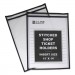 C-Line 46114 Shop Ticket Holders, Stitched, Both Sides Clear, 75", 11 x 14, 25/BX