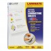 C-Line 65004 Cleer Adheer Self-Adhesive Laminating Film, 2 mil, 9" x 12", 50/Box