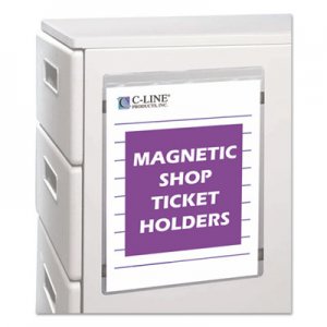 C-Line 83912 Magnetic Shop Ticket Holder, Super Heavy, 50", 9 x 12, 15/BX