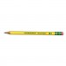 Dixon 13308 Ticonderoga Beginners Wood Pencil w/Eraser, HB #2, Yellow, Dozen