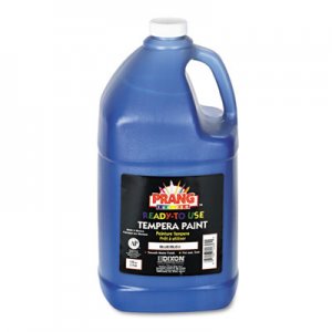 Prang 22805 Ready-to-Use Tempera Paint, Blue, 1 gal