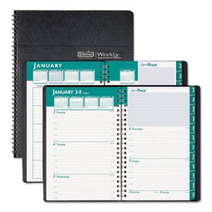 House of Doolittle HOD29602 Express Track Weekly/Monthly Appointment Book, 8-1/2 x 11, Black, 2016-2017