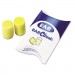 3M MMM3101001 E A R Classic Earplugs, Pillow Paks, Uncorded, PVC Foam, Yellow, 200 Pairs