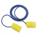 3M MMM3111101 E A R Classic Earplugs, Corded, PVC Foam, Yellow, 200 Pairs