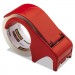 Scotch MMMDP300RD Compact and Quick Loading Dispenser for Box Sealing Tape, 3" Core, Plastic, Red