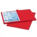Pacon 102994 Tru-Ray Construction Paper, 76 lbs., 12 x 18, Holiday Red, 50 Sheets/Pack