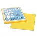 Pacon 103004 Tru-Ray Construction Paper, 76 lbs., 9 x 12, Yellow, 50 Sheets/Pack