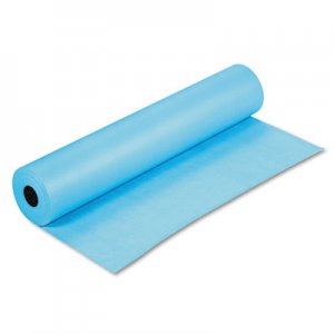 Pacon 63150 Rainbow Duo-Finish Colored Kraft Paper, 35 lbs., 36" x 1000 ft, Sky Blue